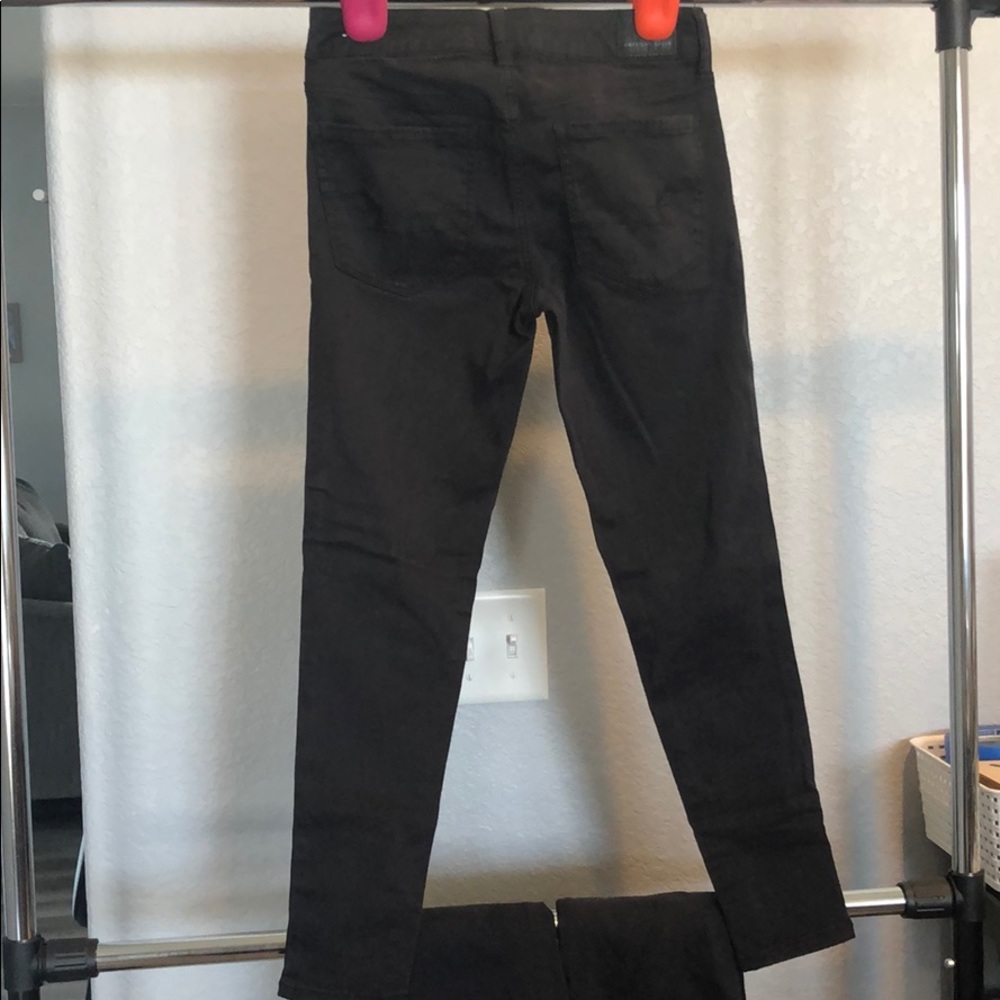 American Eagle Super Stretch Black Pants